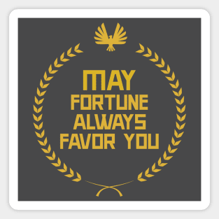 Hunger Games Quote - Fortune Magnet